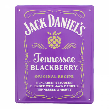 Jack Daniel's Blackberry Tin Sign