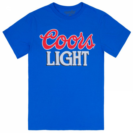 Coors Light Classic Logo Blue Colorway T-Shirt