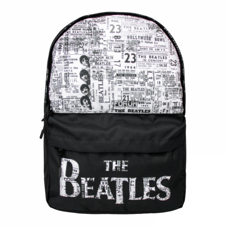 The Beatles Tickets Daypack Backpack by Rocksax