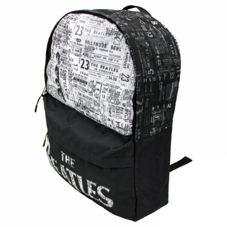 The Beatles Tickets Daypack Backpack by Rocksax