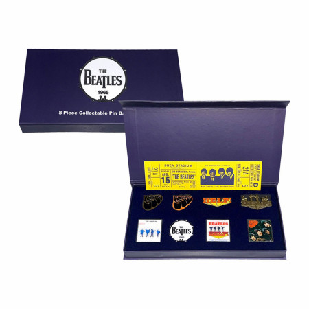 The Beatles Boxed Enamel Pins Set - 8-Pack