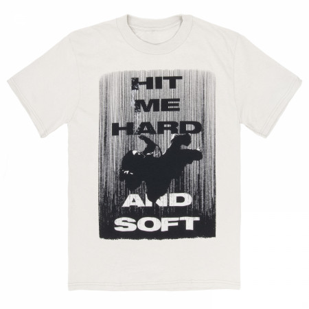 Billie Eilish Hit Me Hard and Soft Front and Back Print White T-Shirt