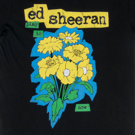 Ed Sheeran Play in Flowers T-Shirt