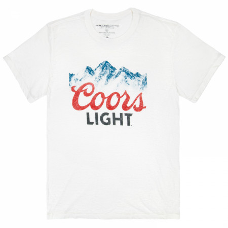 Coors Light Mountain Logo T-Shirt by Junk Food