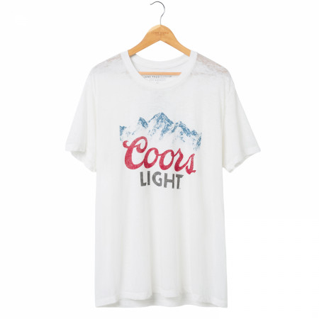 Coors Light Mountain Logo T-Shirt by Junk Food