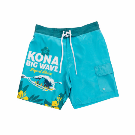 Kona Big Wave Label Art Board Shorts