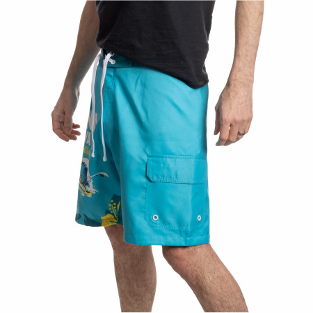 Kona Big Wave Label Art Board Shorts