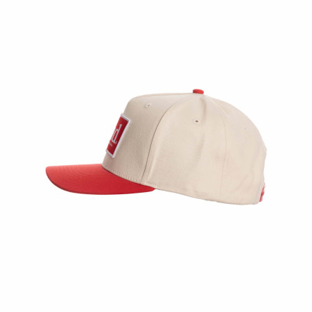 Budweiser Big Red BUD Patch Snapback Hat