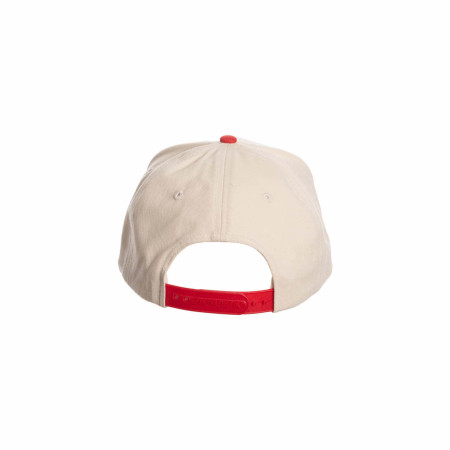 Budweiser Big Red BUD Patch Snapback Hat