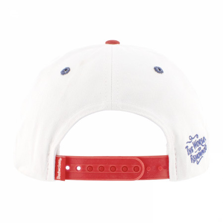 Budweiser Red White and Blue World Renowned Snapback Hat