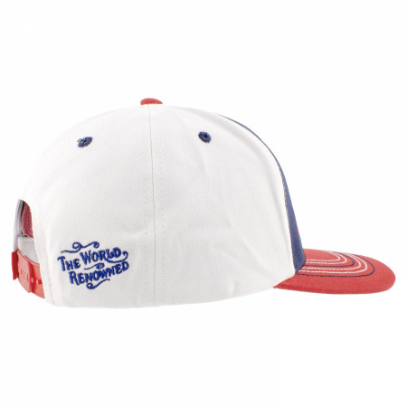 Budweiser Red White and Blue World Renowned Snapback Hat