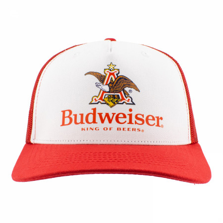 Budweiser King Of Beers Bald Eagle Logo Adjustable Snapback Hat