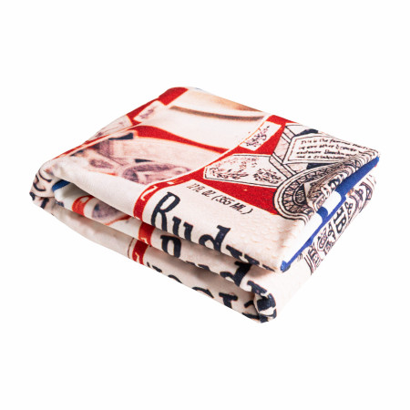 Budweiser This Bud's For You Cans on Ice Beach Towel