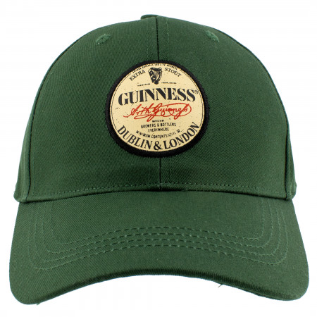 Guinness Extra Stout Label Patch Adjustable Hat