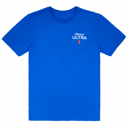Michelob Ultra Tee One Up Golf Ball Front and Back Print T-Shirt
