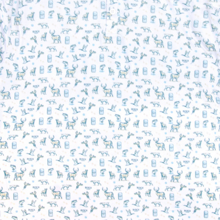 Busch Light Duck Hunting Pattern Polo Shirt