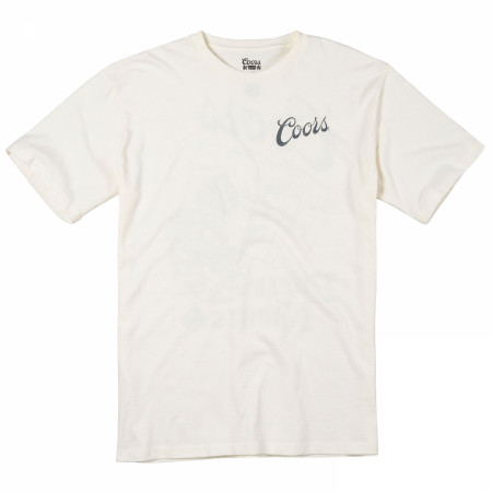 Coors Poker Night Front and Back Print T-Shirt