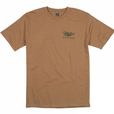 Miller High Life Dice Bar Front and Back Print T-Shirt