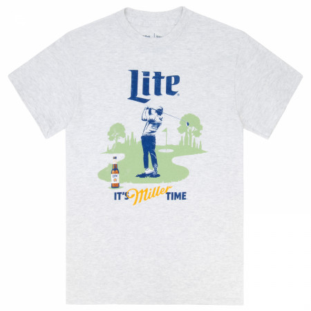Miller Lite - It's Miller Time Golf Swing T-Shirt