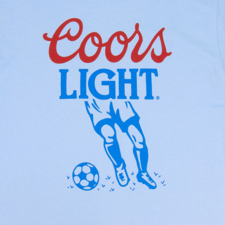 Coors Light Soccer Blue Colorway T-Shirt