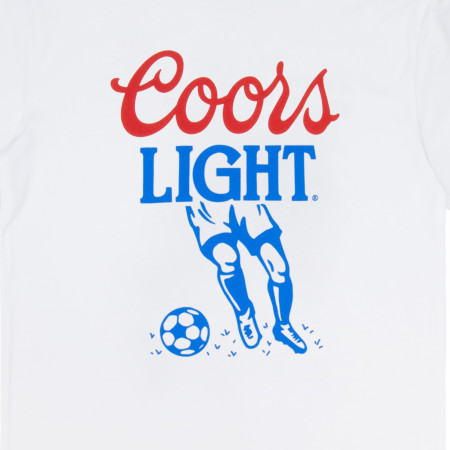 Coors Light Soccer Off White colorway T-Shirt