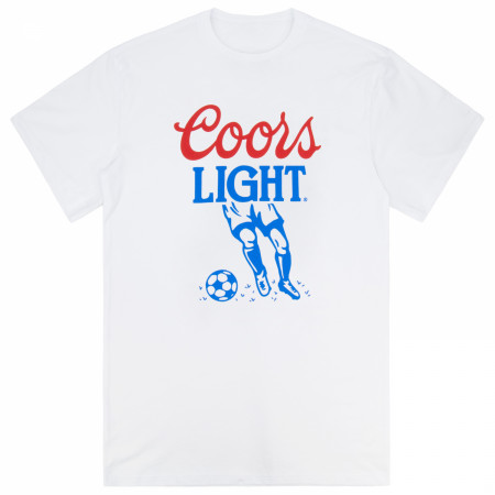 Coors Light Soccer Off White colorway T-Shirt