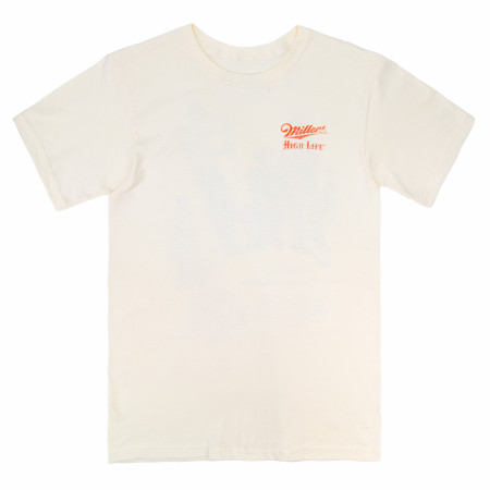 Miller High Life Golf Vintage Ad Front and Back T-Shirt