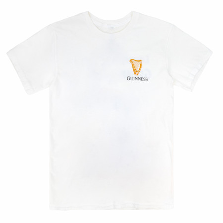 Guinness Lovely Day Gilroy Toucan Premium Soft Front Back Print T-Shirt