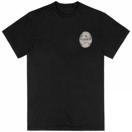 Guinness Gilroy Donkey Vintage Ad Front Back Print Premium T-Shirt