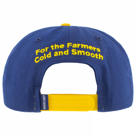 Busch Light For the Farmers Cold and Smooth Adjustable Snapback Hat