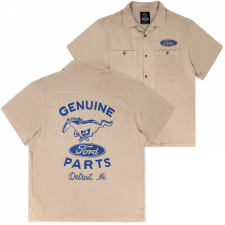 Ford Button Down Pocket Woven Shirt by Junk Food