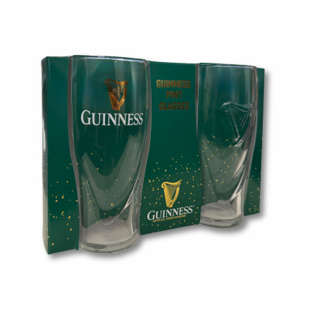 Guinness St. Patrick's Day Gravity Pint Glass 2-Pack