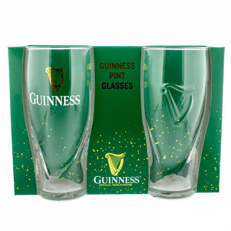 Guinness St. Patrick's Day Gravity Pint Glass 2-Pack