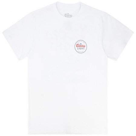 Coors Light Lake Fishing Front Back T-Shirt