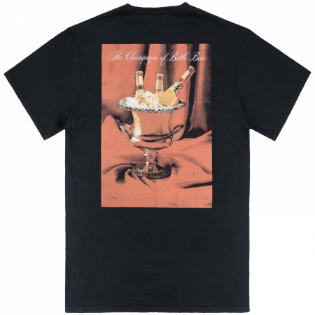 Miller High Life Champagne Bucket Front Back Print T-Shirt