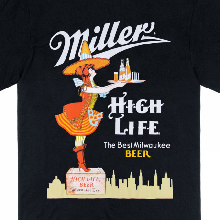 Miller High Life Server Vintage T-Shirt