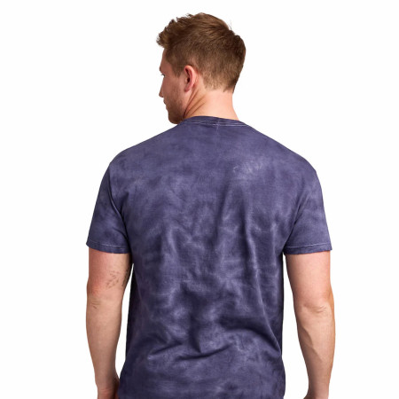 Pabst Blue Ribbon Original Beer Blue Crystal Wash T-Shirt
