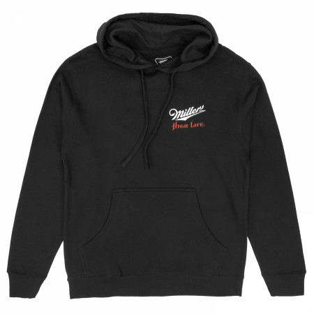 Miller High Life Draught Front and Back Print Pullover Hoodie