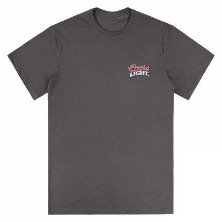 Coors Light Racing 38 Front and Back Print T-Shirt