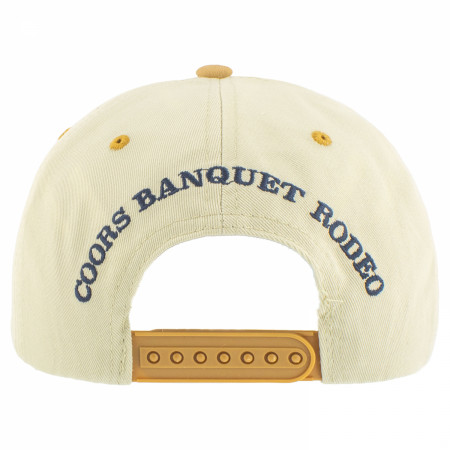 Coors Banquet Rodeo Logo Patch Adjustable Rope Hat
