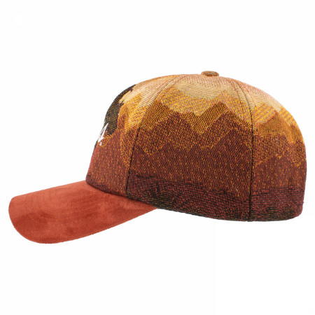 Coors Banquet Rodeo Sunset Mountain Range Hat