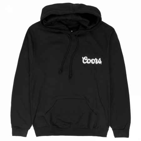 Coors Riding at Sunset Front and Back Print Pullover Hoodie