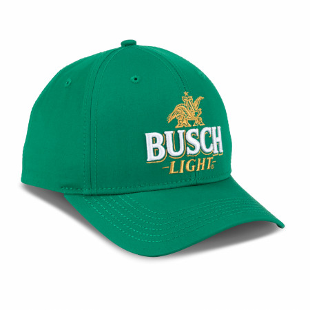 Busch Light 3D Embroidered Logo Green Snapback Hat