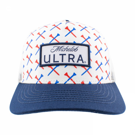 Michelob Ultra Golf Tee Print Snapback Hat