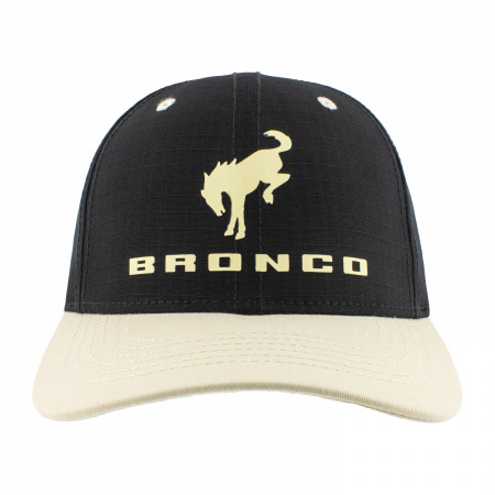 Ford Bronco Logo Print Snapback Hat