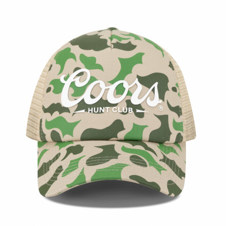 Coors Hunt Club Camo Trucker Hat