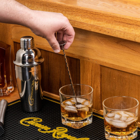 Crown Royal Canadian Whiskey 18' x 12' Rubber Bar Mat