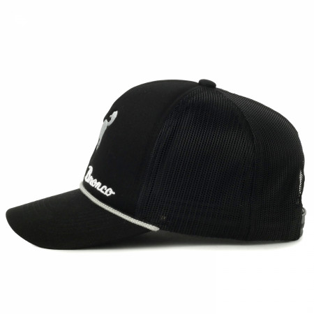 Ford Bronco Logo Black Colorway Adjustable Rope Hat