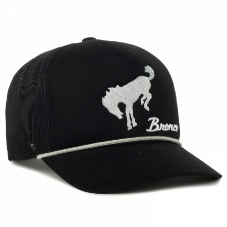 Ford Bronco Logo Black Colorway Adjustable Rope Hat