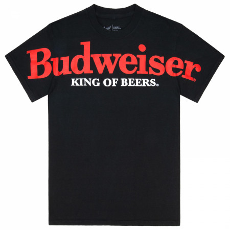 Budweiser King of Beers Logo Spread Arm T-Shirt